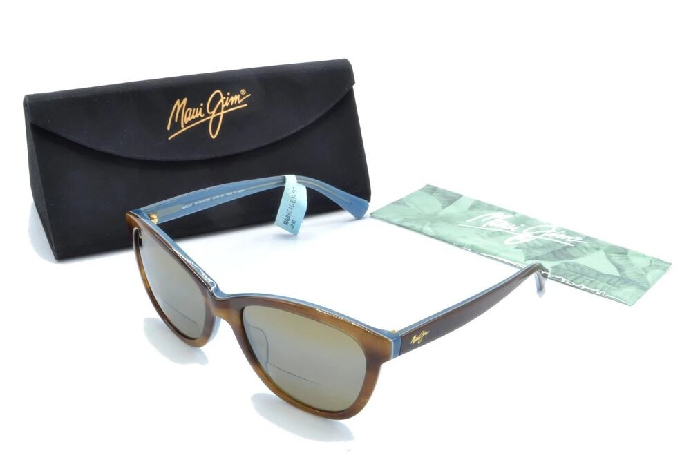 MAUI JIM Canna Women's Polarized Bi-focal Readers Sunglasses +2.50